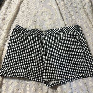 Black White Checked Shorts Forever 21 Women’s Size 20